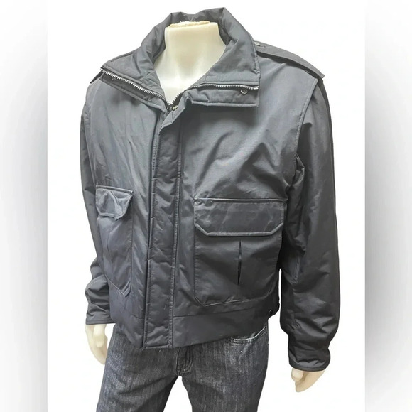 RCAF EVIN Telescopic Black Sleeve  Coat Size XL Reg - Picture 2 of 11